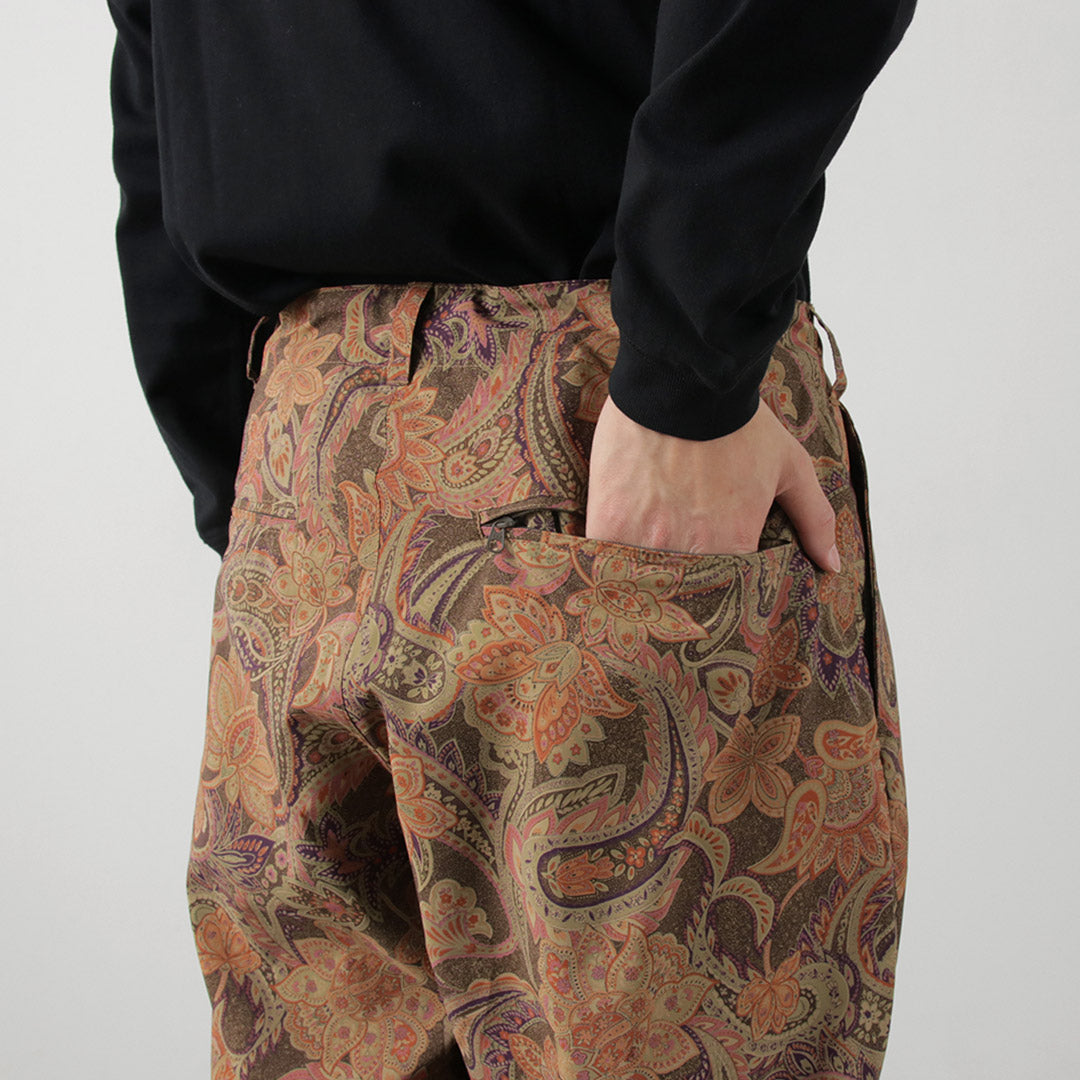 【50%OFF】JUGEM(ジュゲム) オールラウンド プリント 1P トラウザー