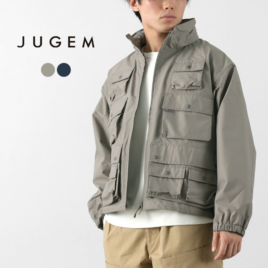 【50%OFF】JUGEM(ジュゲム) ショート ユーティリティー シェルブルゾン