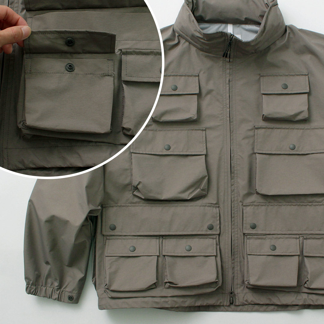 【50%OFF】JUGEM(ジュゲム) ショート ユーティリティー シェルブルゾン