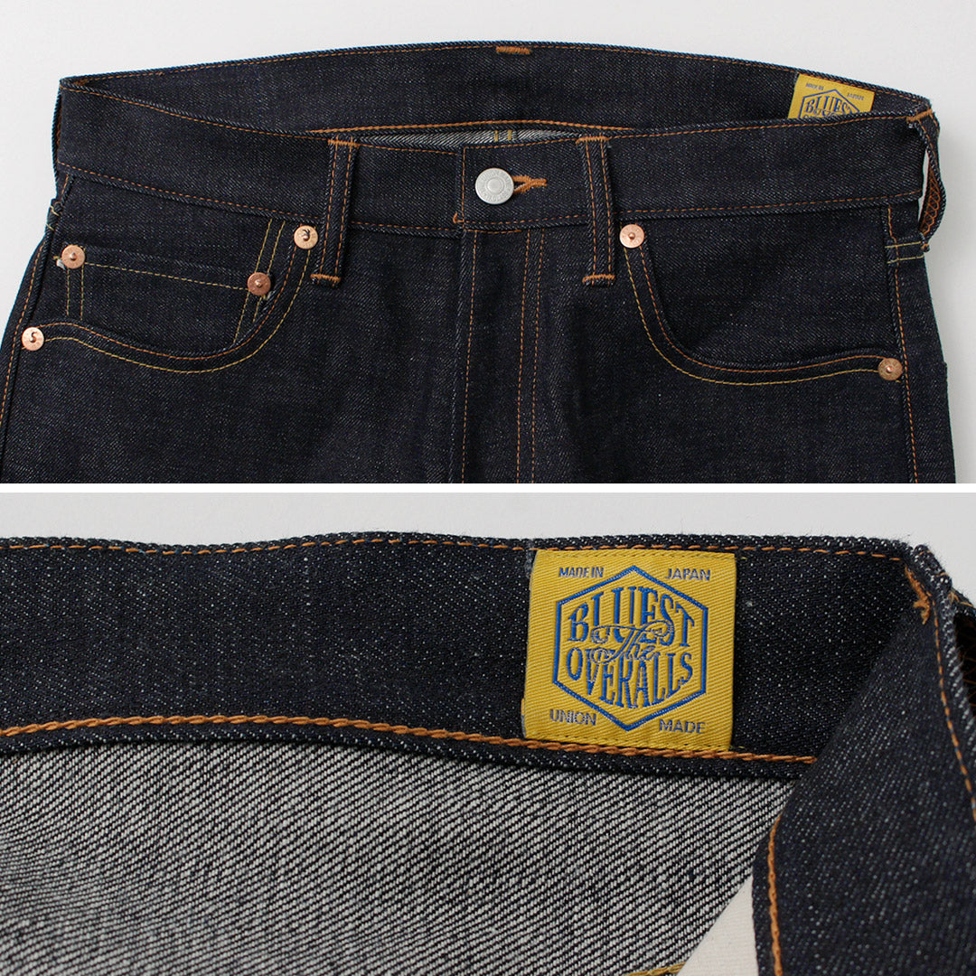 【30%OFF】THE BLUEST OVERALLS(ザ ブルースト オーバーオールズ) XXタイプ デニムパンツ