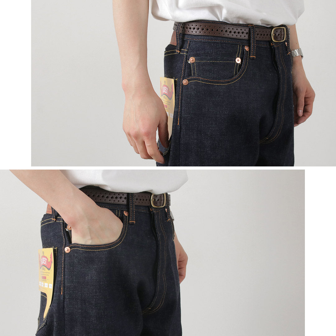 【30%OFF】THE BLUEST OVERALLS(ザ ブルースト オーバーオールズ) XXタイプ デニムパンツ