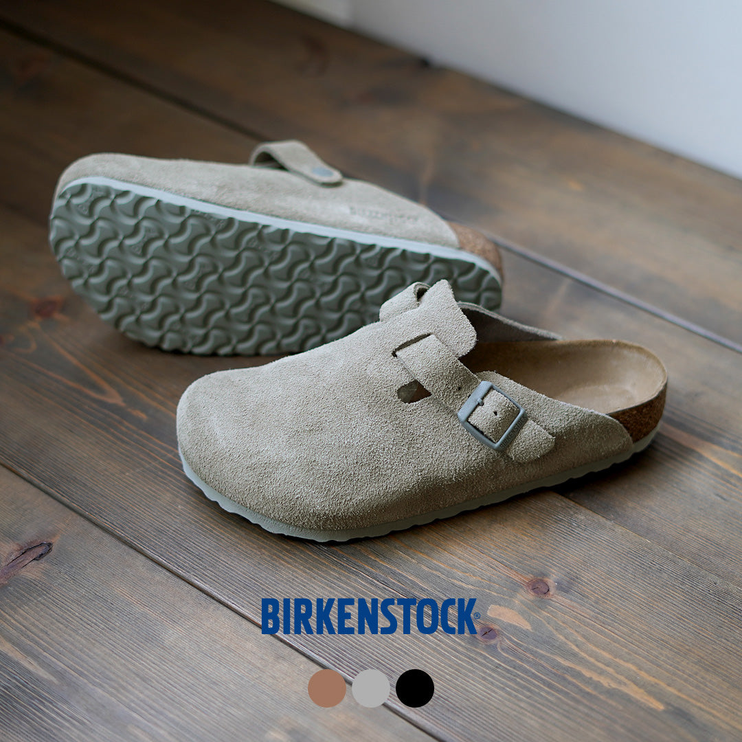 BIRKENSTOCK(ビルケンシュトック) ボストン スエードレザー サンダル