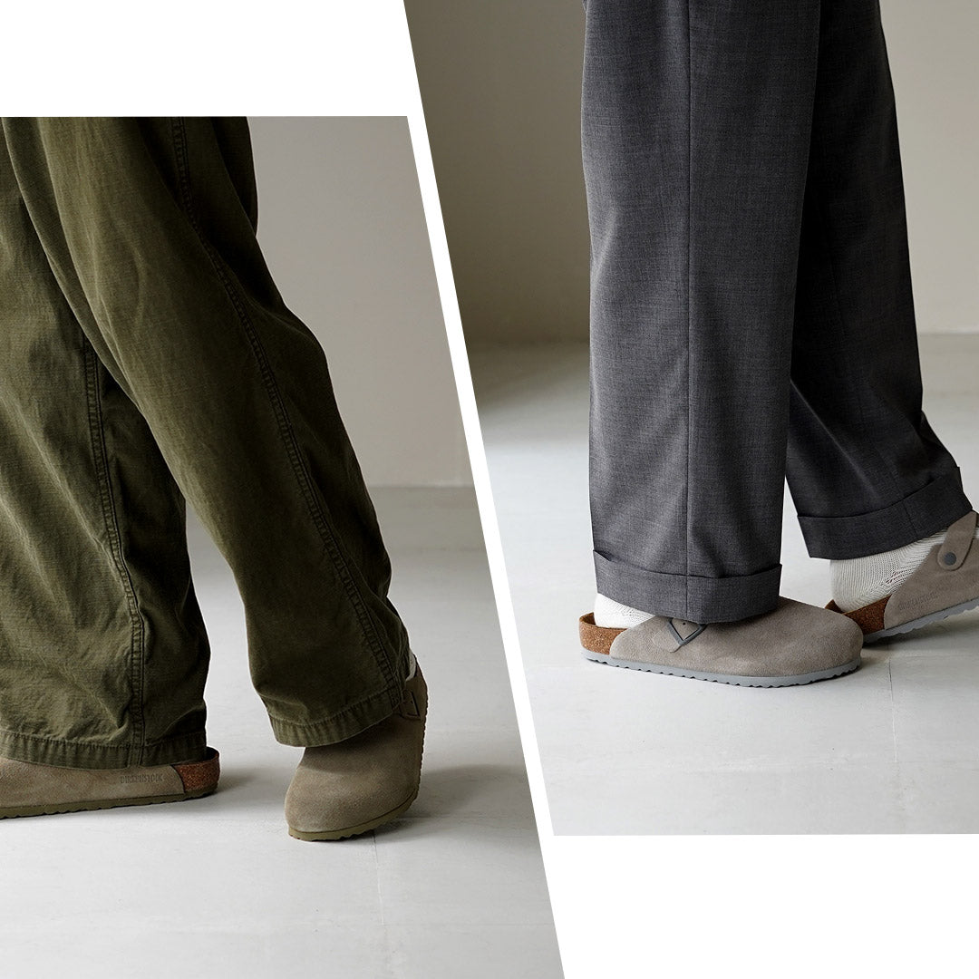 BIRKENSTOCK(ビルケンシュトック) ボストン スエードレザー サンダル