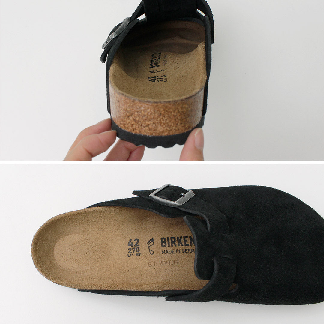 BIRKENSTOCK(ビルケンシュトック) ボストン スエードレザー サンダル
