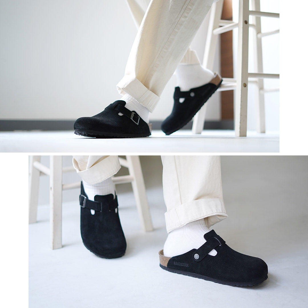 BIRKENSTOCK(ビルケンシュトック) ボストン スエードレザー サンダル