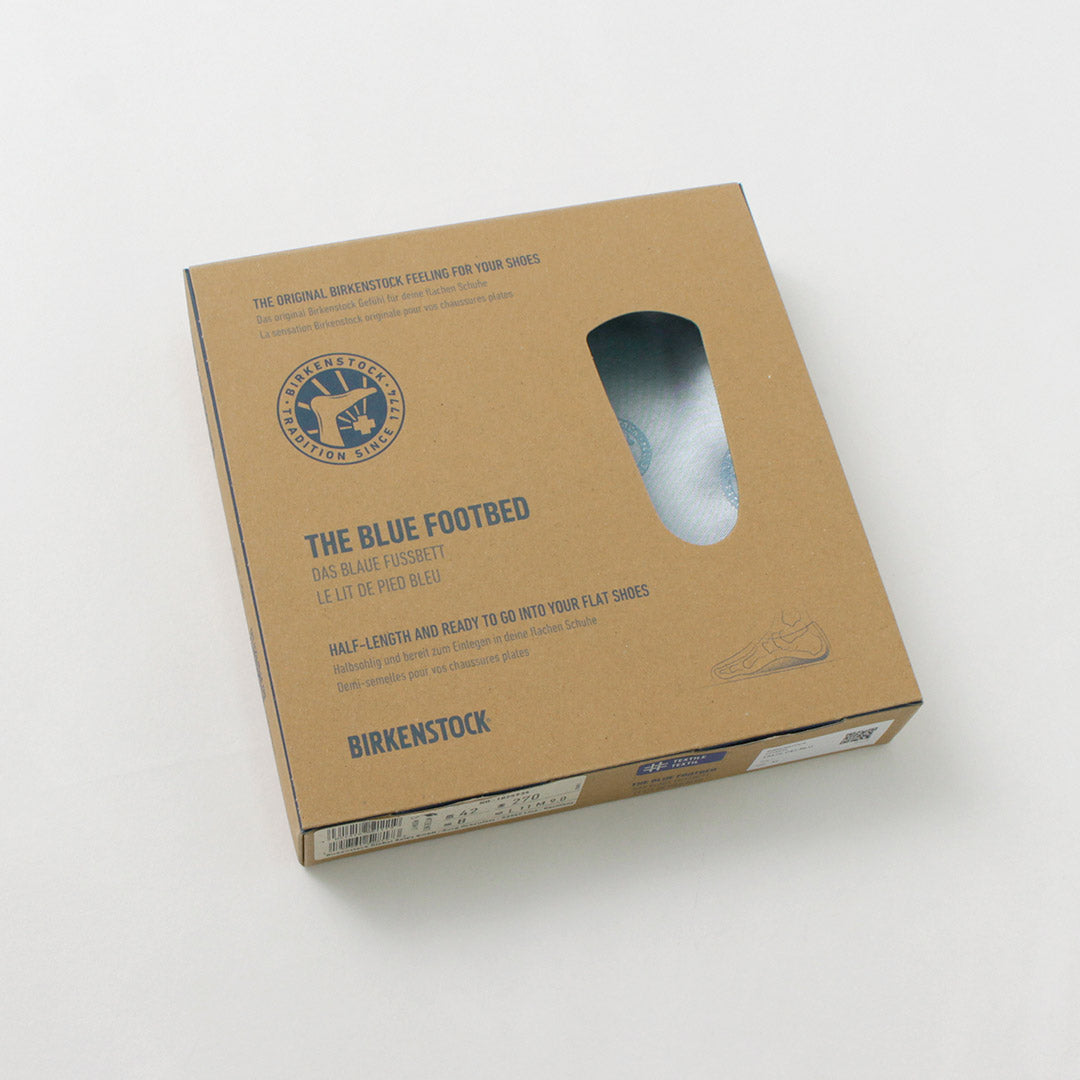 【20%OFF】BIRKENSTOCK(ビルケンシュトック) ブルー フットベッド M