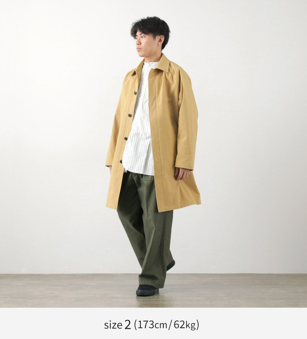 FUJITO(フジト) バルマカーンコート 壁撚オックス