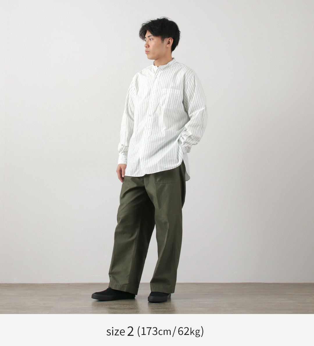 【30%OFF】FUJITO(フジト) オフィサーシャツ