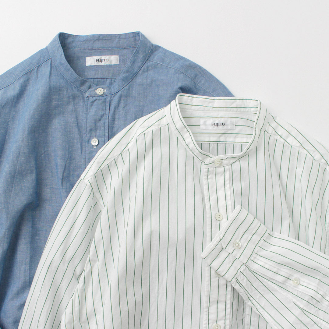 【30%OFF】FUJITO(フジト) オフィサーシャツ