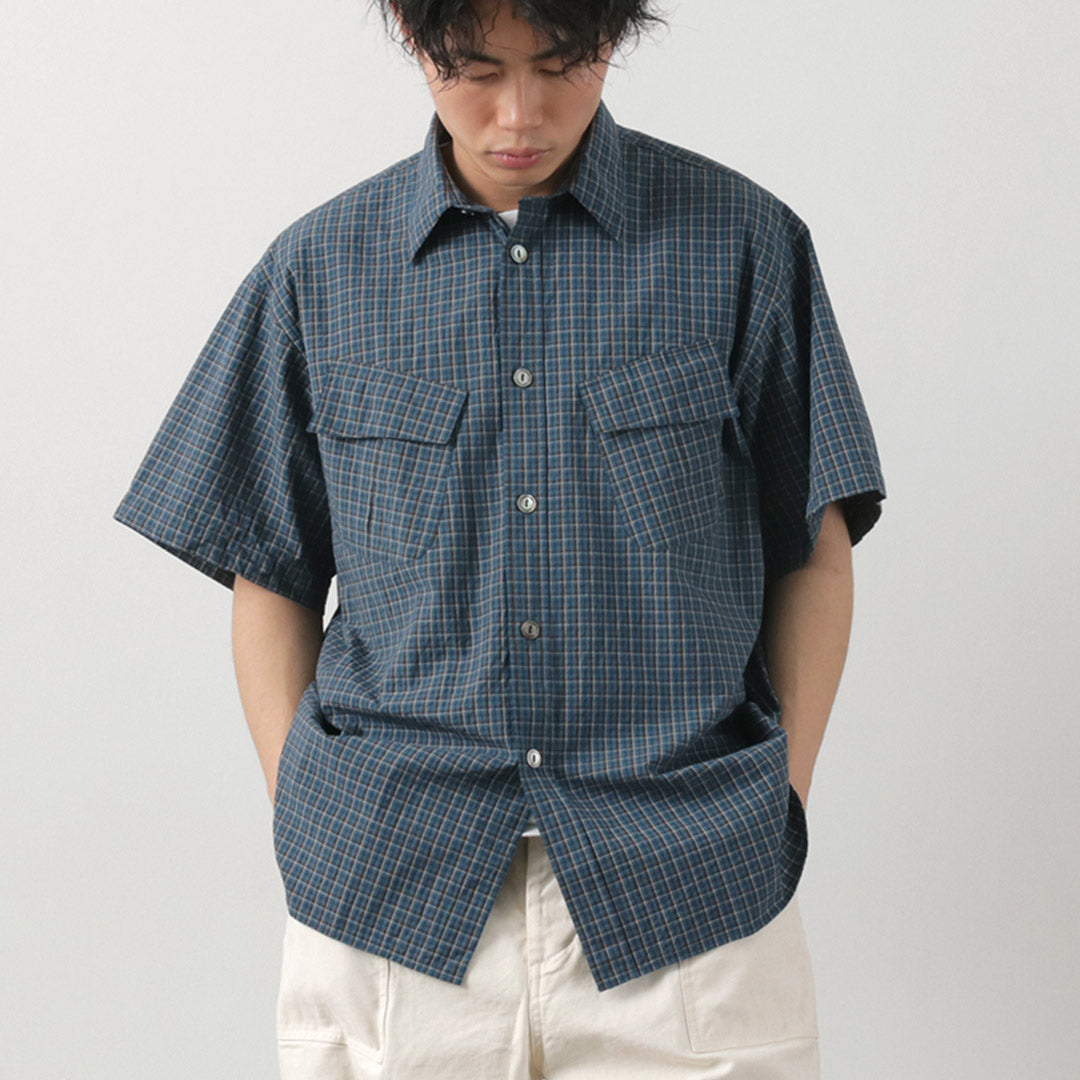 【30%OFF】FUJITO(フジト) 半袖 ファティーグシャツ