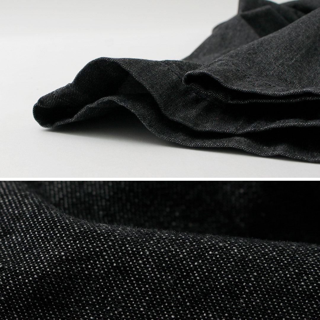 【50%OFF】FUJITO(フジト) 2タック トラウザー ライトオンスデニム