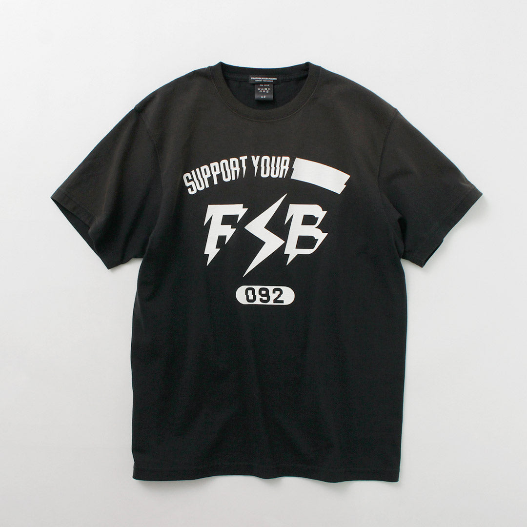 【50%OFF】FUJITO(フジト) 別注 ショートスリーブTシャツ インパルスロゴ ヴィンテージ加工