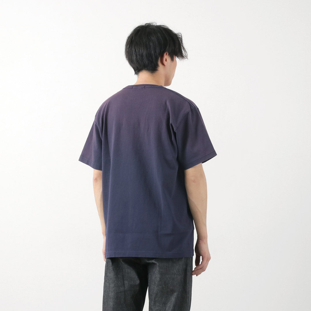 【50%OFF】FUJITO(フジト) 別注 ショートスリーブTシャツ インパルスロゴ ヴィンテージ加工