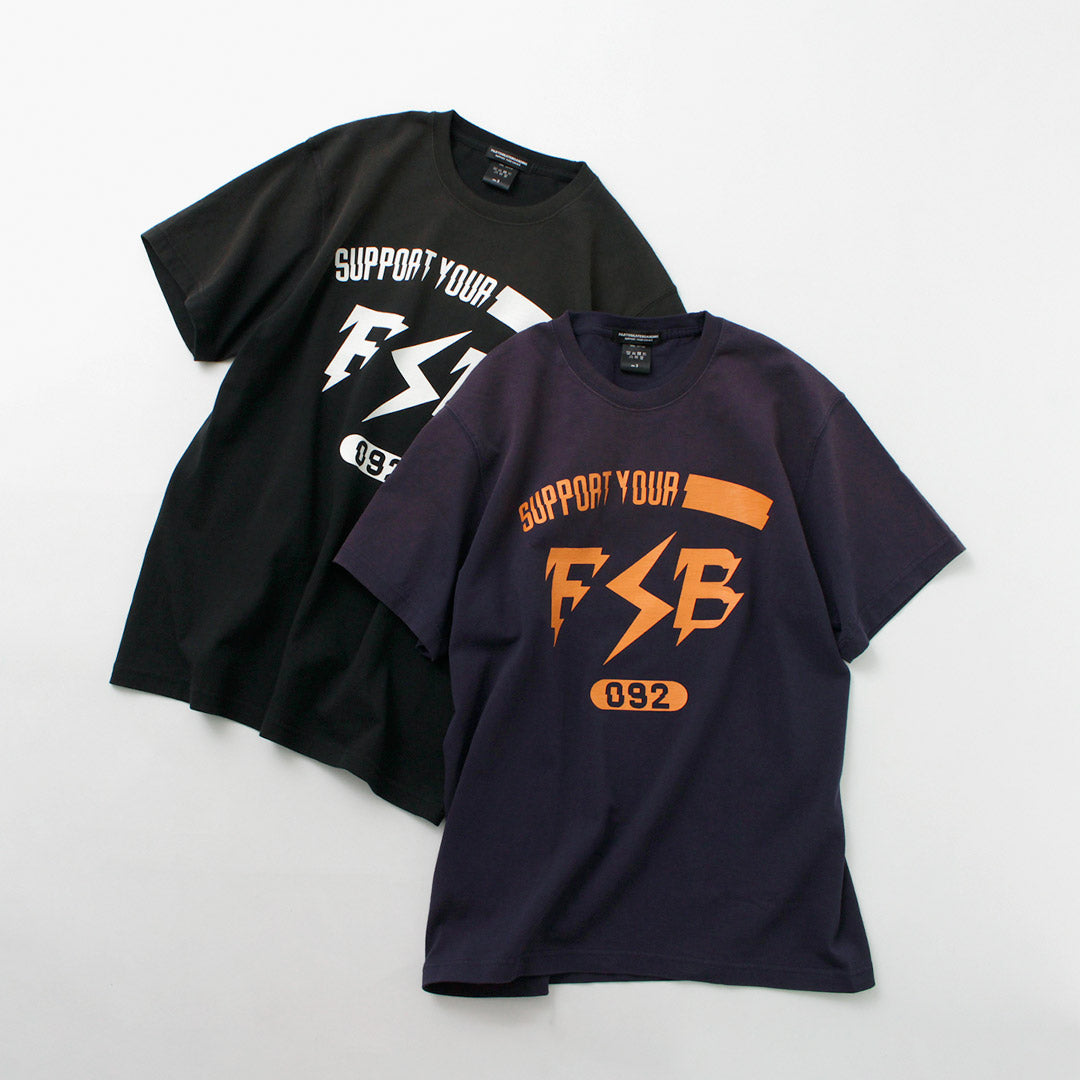 【50%OFF】FUJITO(フジト) 別注 ショートスリーブTシャツ インパルスロゴ ヴィンテージ加工