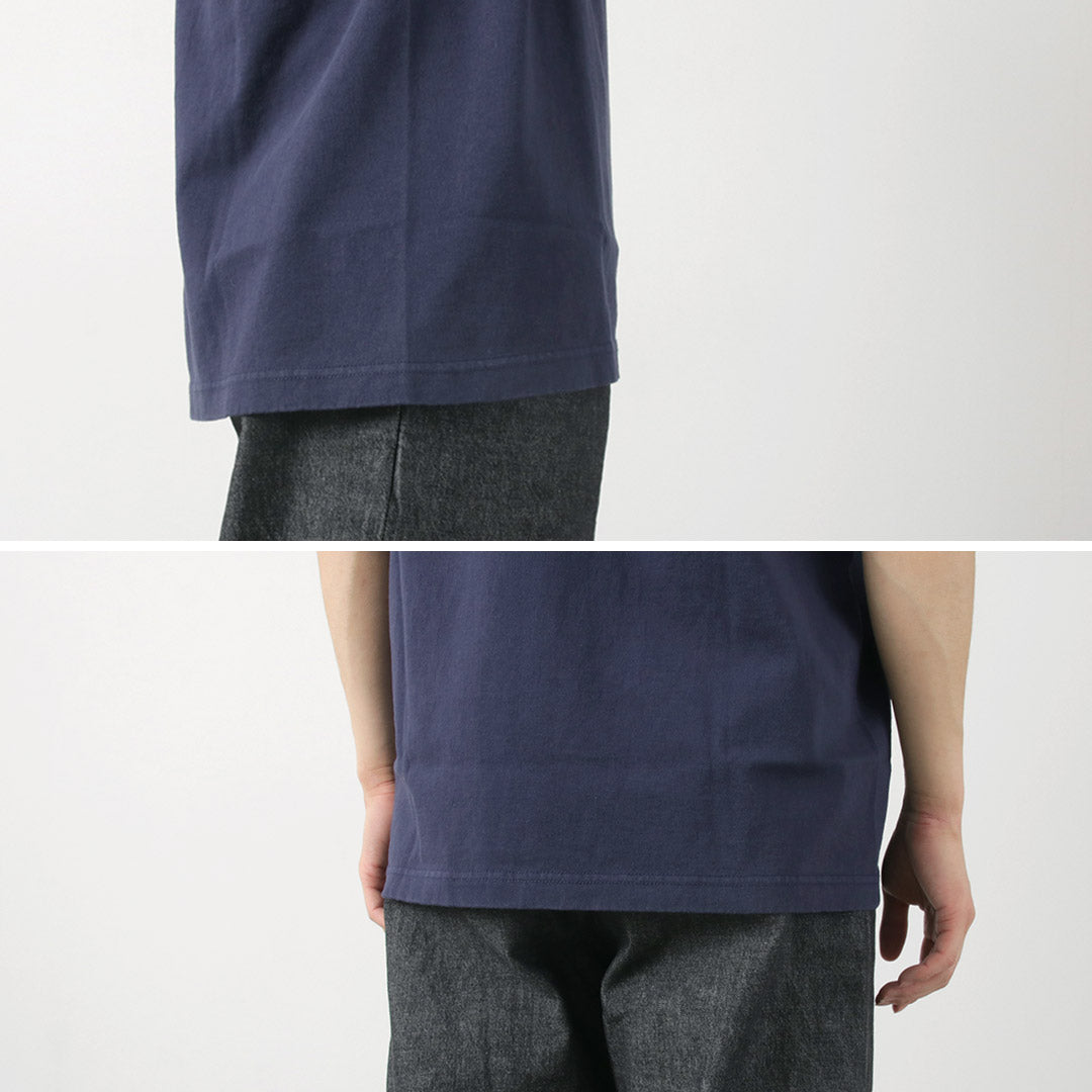 【50%OFF】FUJITO(フジト) 別注 ショートスリーブTシャツ インパルスロゴ ヴィンテージ加工