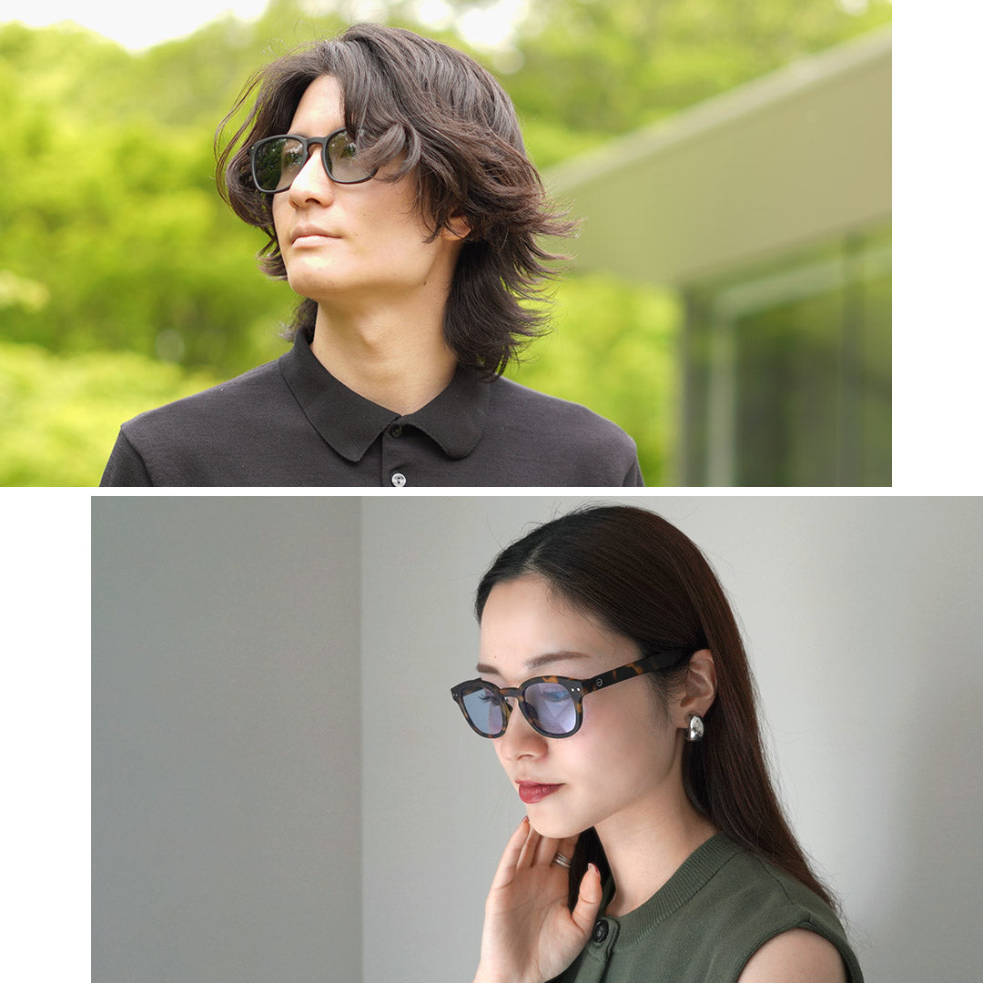 IZIPIZI(イジピジ) ライトカラーレンズ サングラス #C