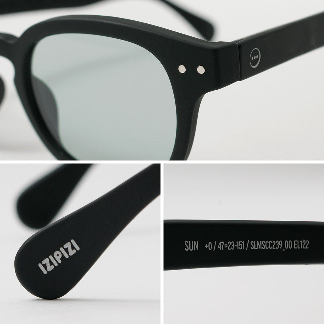 IZIPIZI(イジピジ) ライトカラーレンズ サングラス #C