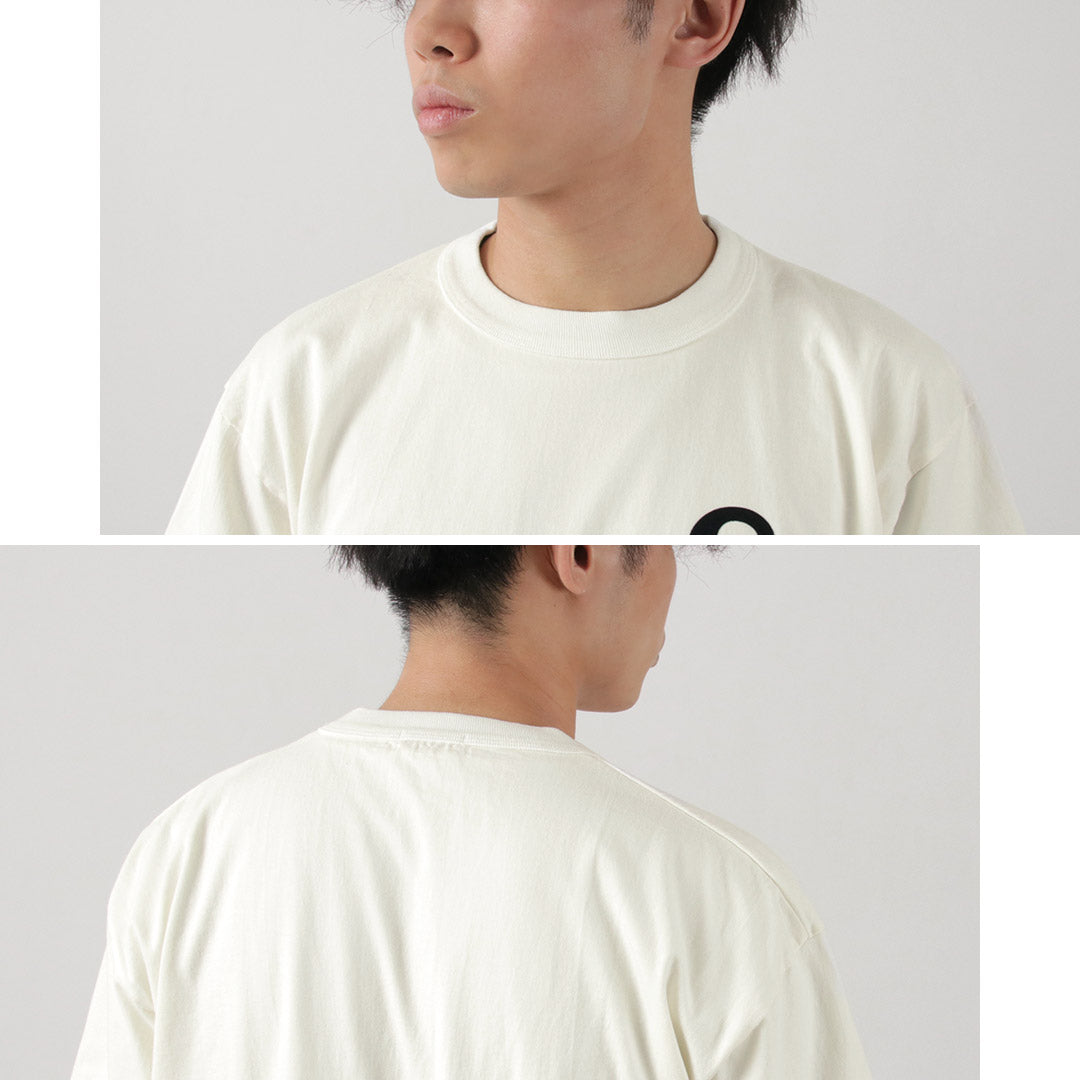 A.G.SPALDING&BROS(A.G.スポルディング&ブロス) 14/天竺 フェルトレター ショートスリーブ Tシャツ Sロゴ
