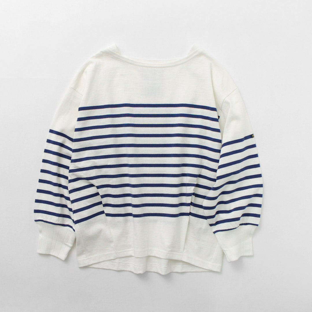 【30%OFF】KHA:KI(カーキ) ヘムタック バスクシャツ