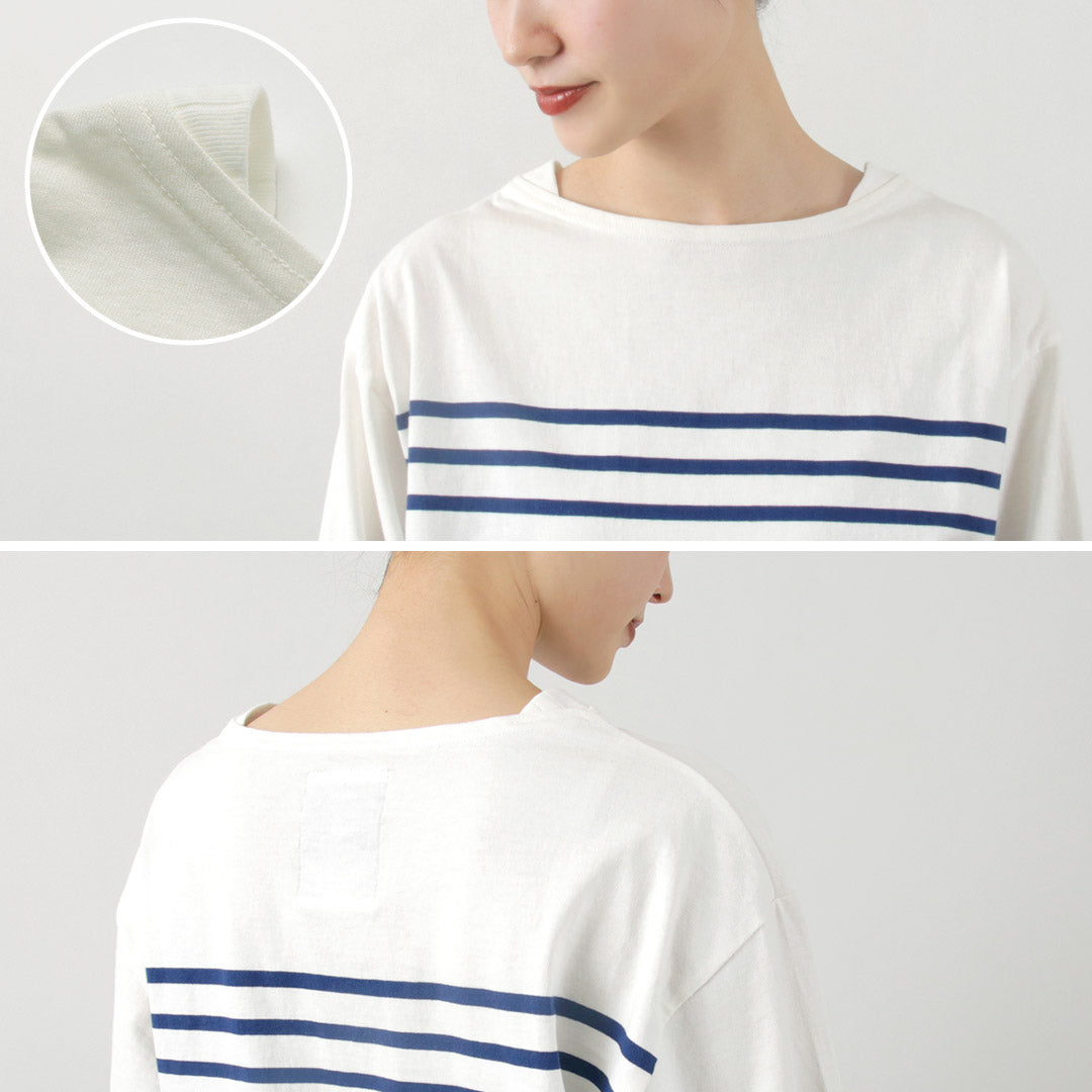 【30%OFF】KHA:KI(カーキ) ヘムタック バスクシャツ