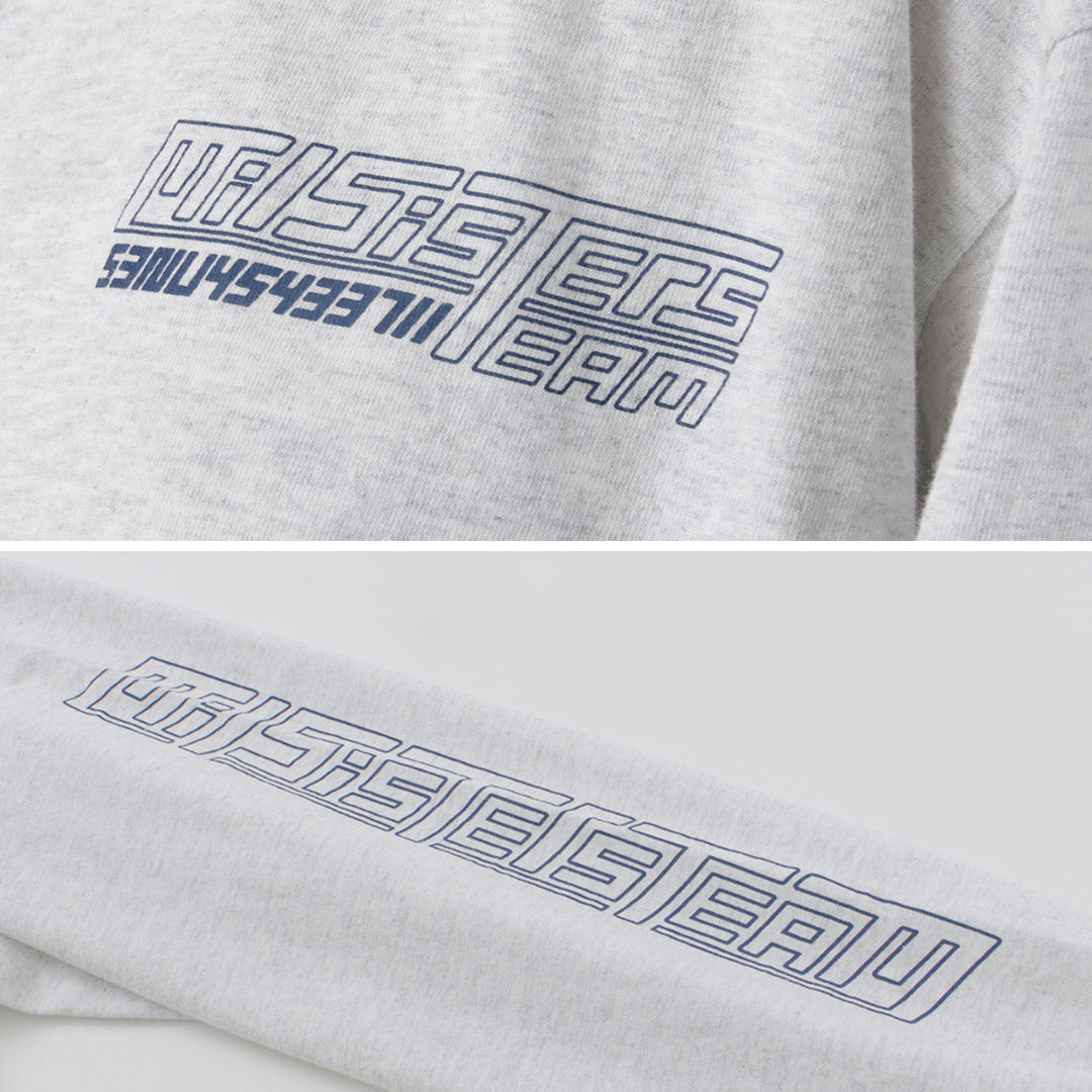 KHA:KI(カーキ) ラウンドヘム L/S Tシャツ