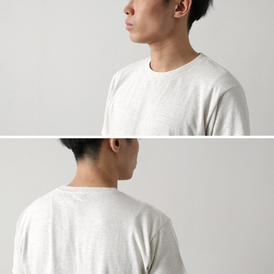 FILMELANGE(フィルメランジェ) ドス オーガニックラフィ天竺 Tシャツ