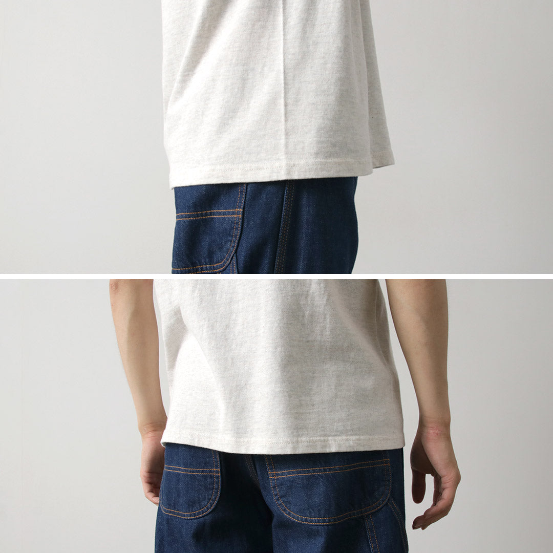 FILMELANGE(フィルメランジェ) ドス オーガニックラフィ天竺 Tシャツ