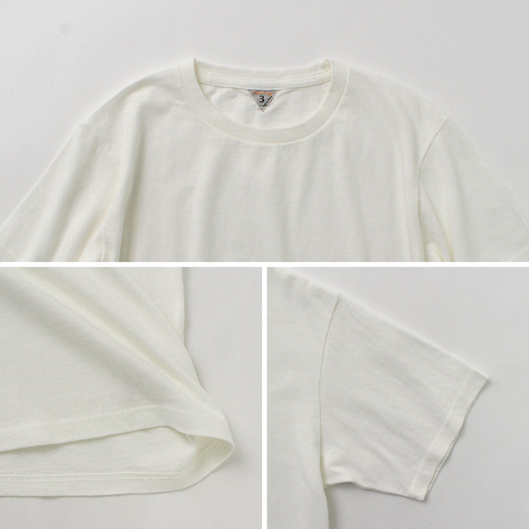 FILMELANGE(フィルメランジェ) ドス オーガニックラフィ天竺 Tシャツ
