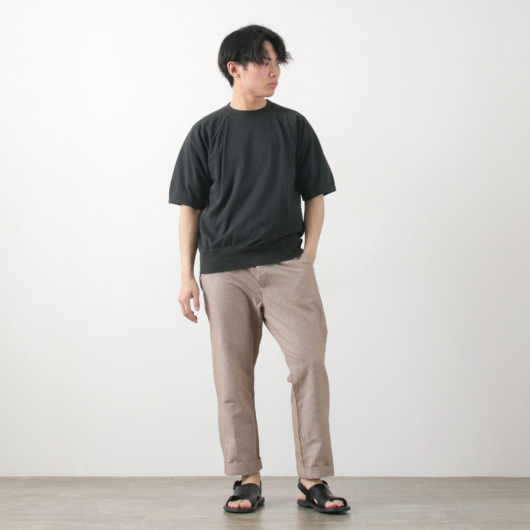 FILMELANGE(フィルメランジェ) エルマー エクストラミニ裏毛 半袖スウェットTee