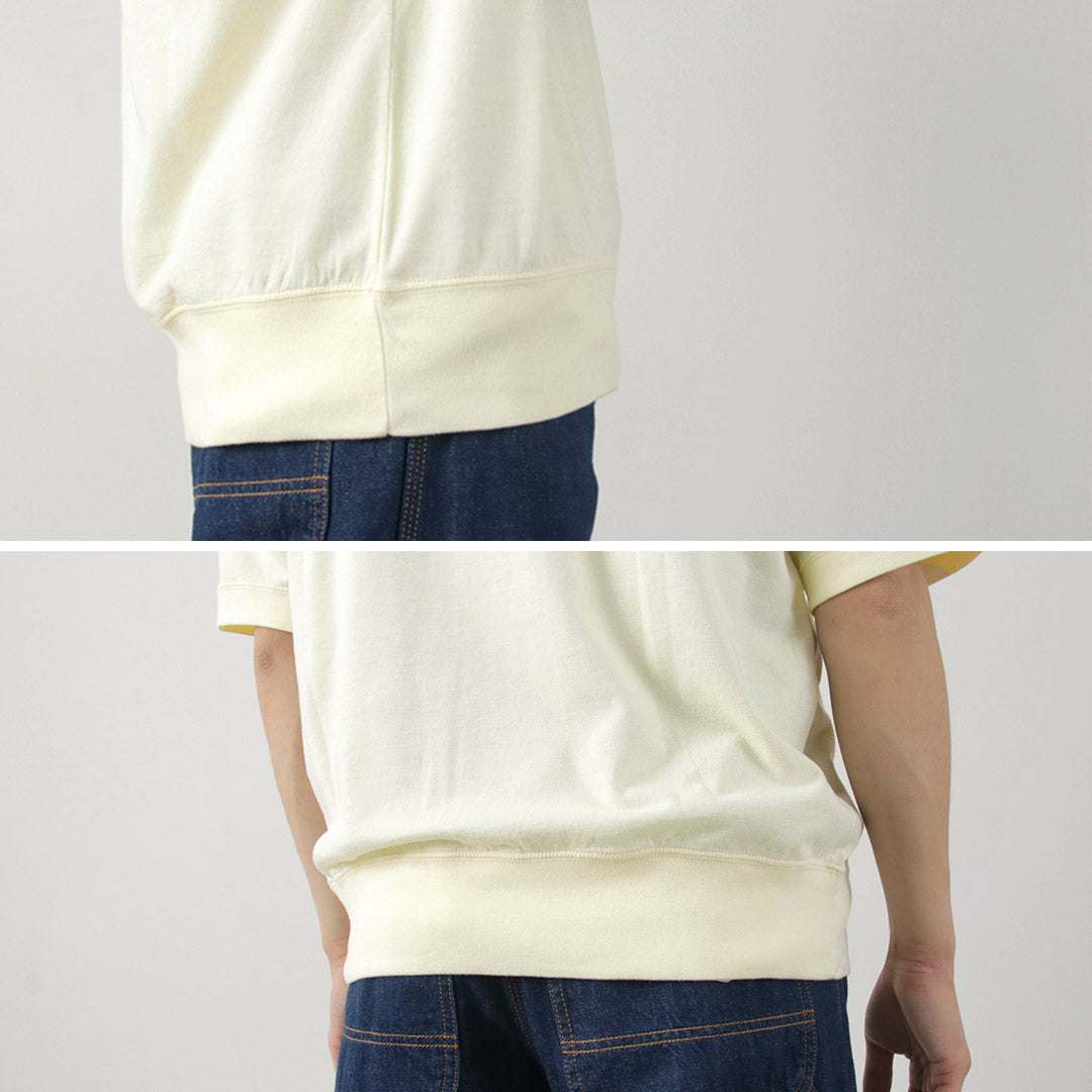 FILMELANGE(フィルメランジェ) エルマー エクストラミニ裏毛 半袖スウェットTee