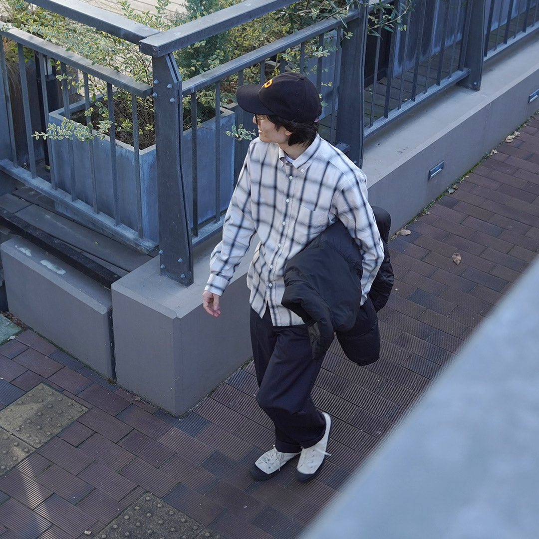 【20%OFF】ROCOCO(ロココ) オンブレチェック ボタンダウンシャツ クラシックフィット