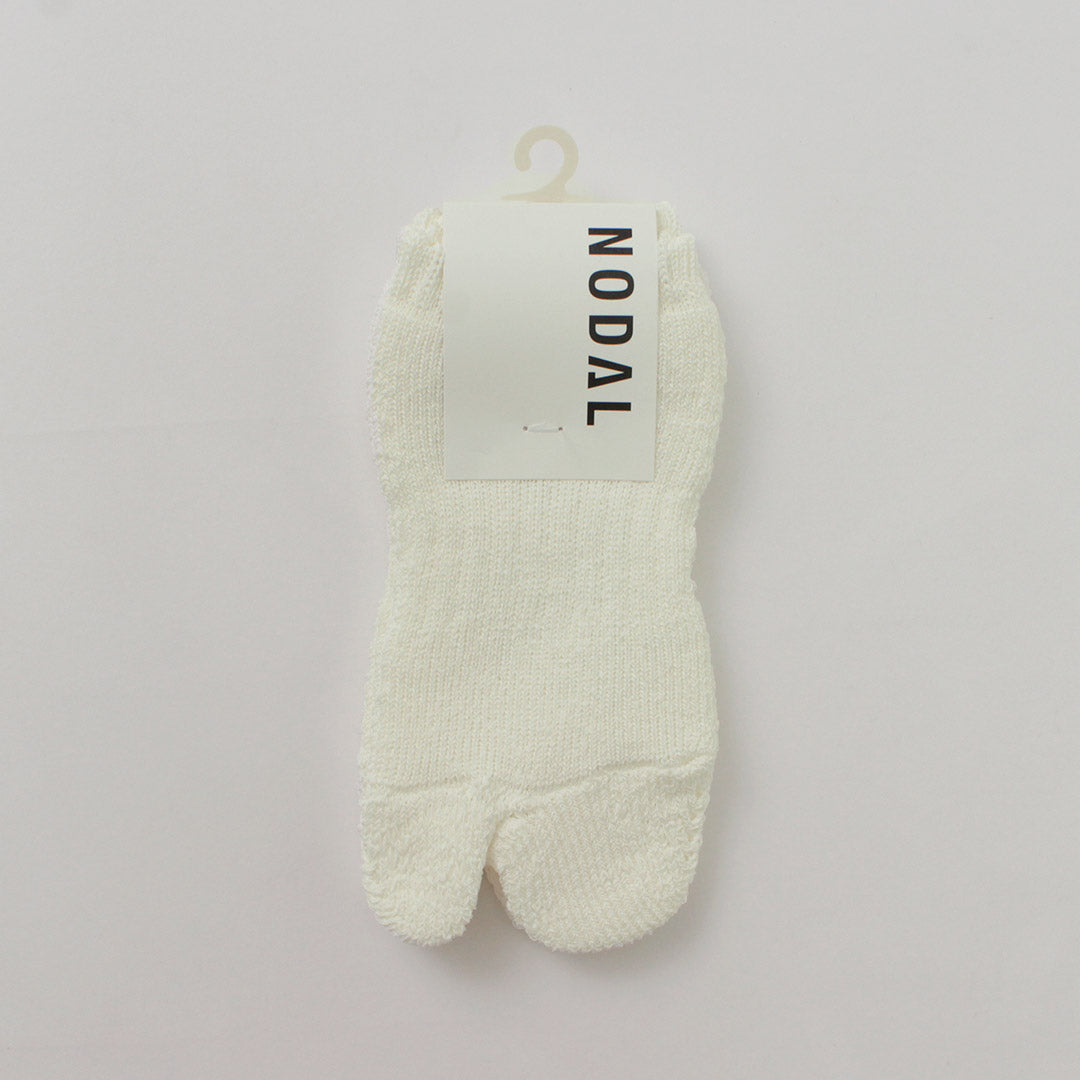 NODAL(ノーダル) ペーパーヤーン アンクル パイルソックス