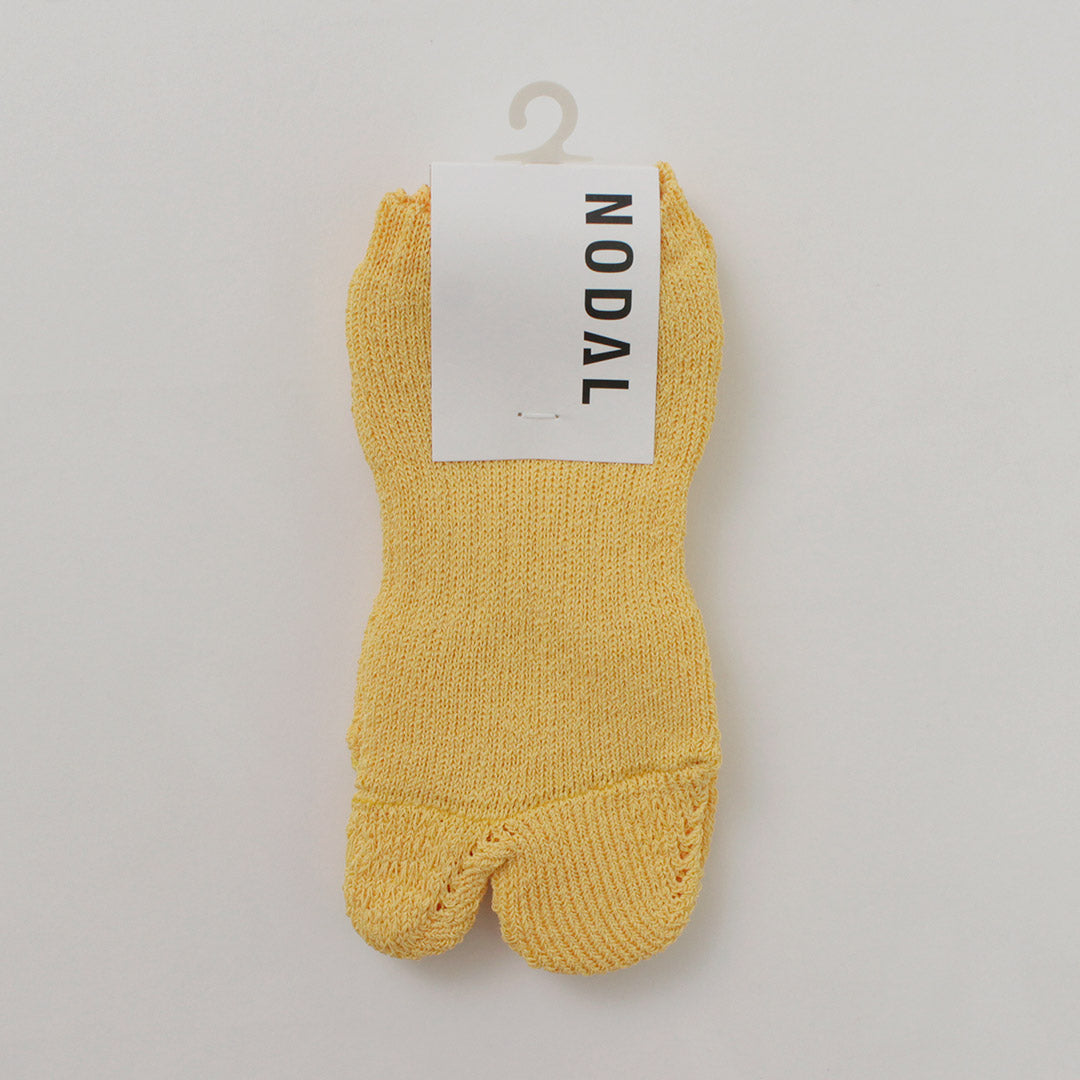 NODAL(ノーダル) ペーパーヤーン アンクル パイルソックス