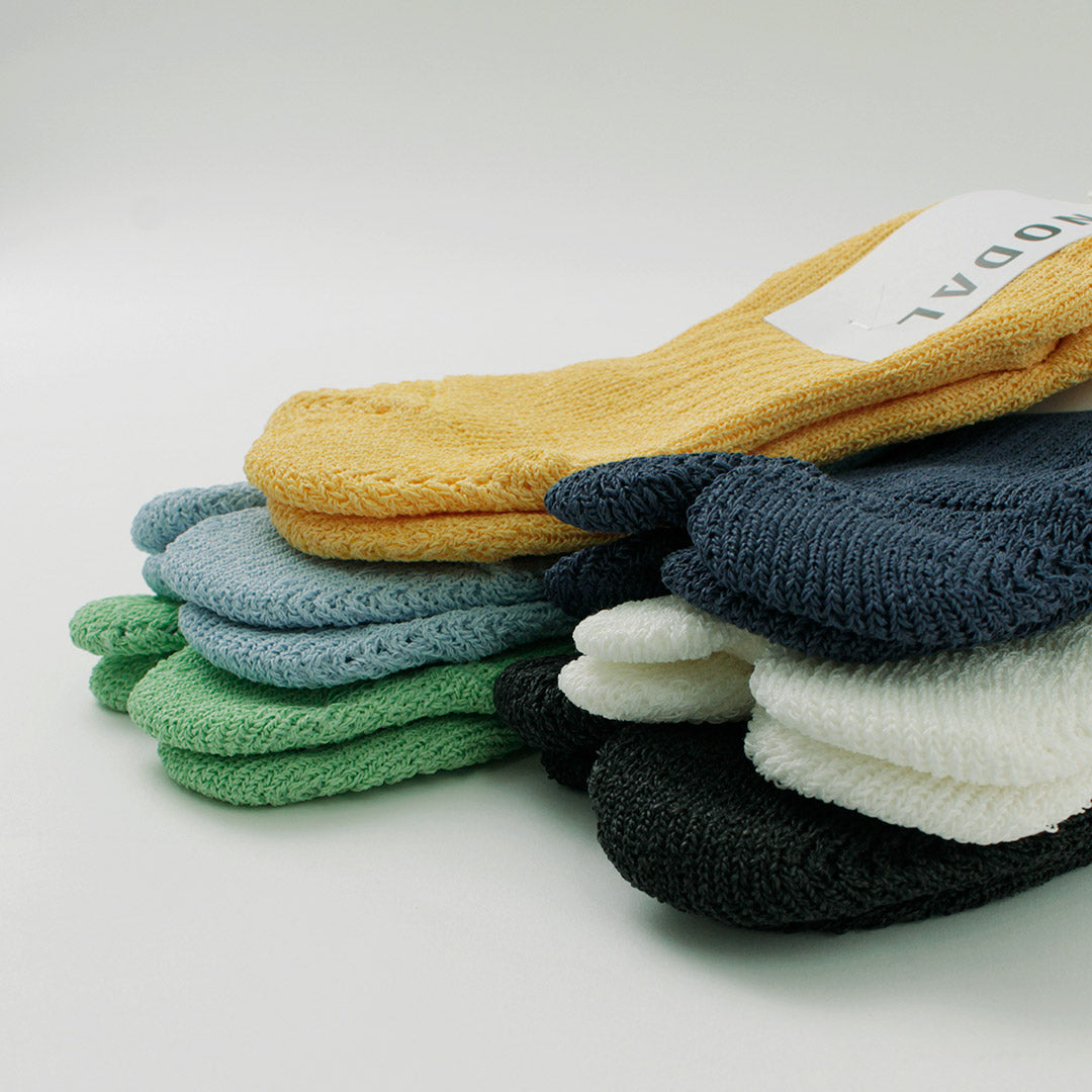 NODAL(ノーダル) ペーパーヤーン アンクル パイルソックス