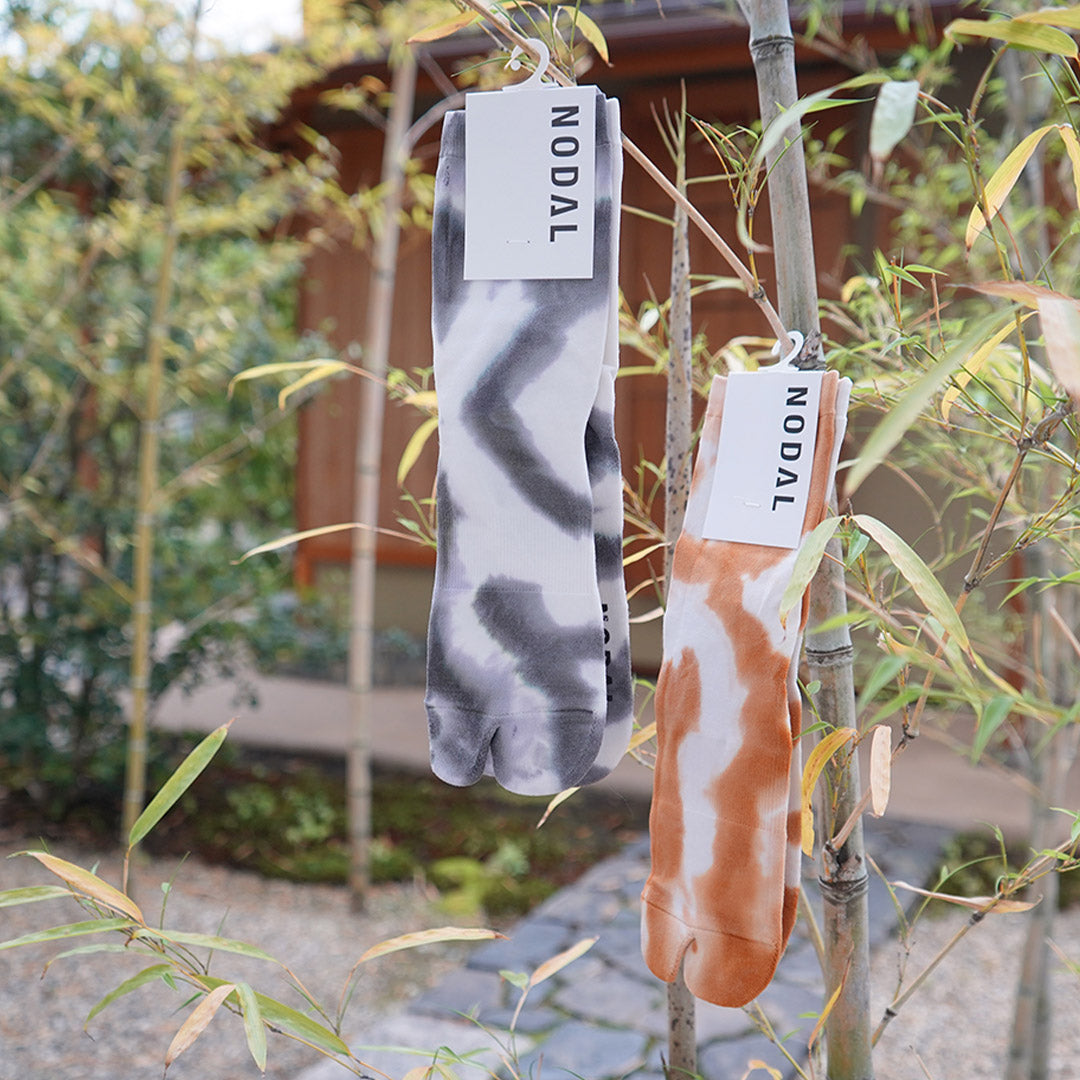 NODAL(ノーダル) ハイゲージ タイダイ ナイロンソックス