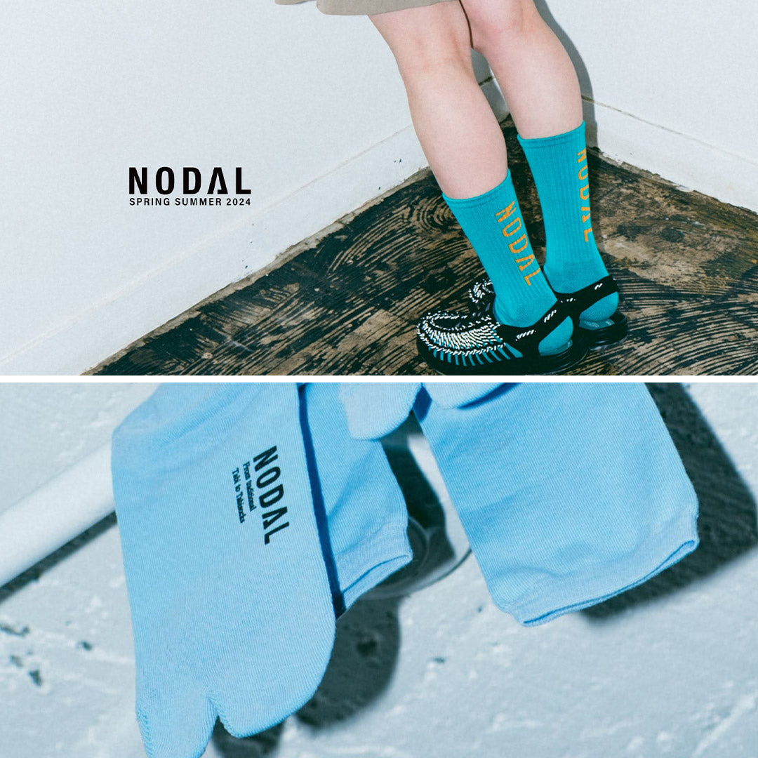 NODAL(ノーダル) オーガニックコットン 3パック クルーソックス