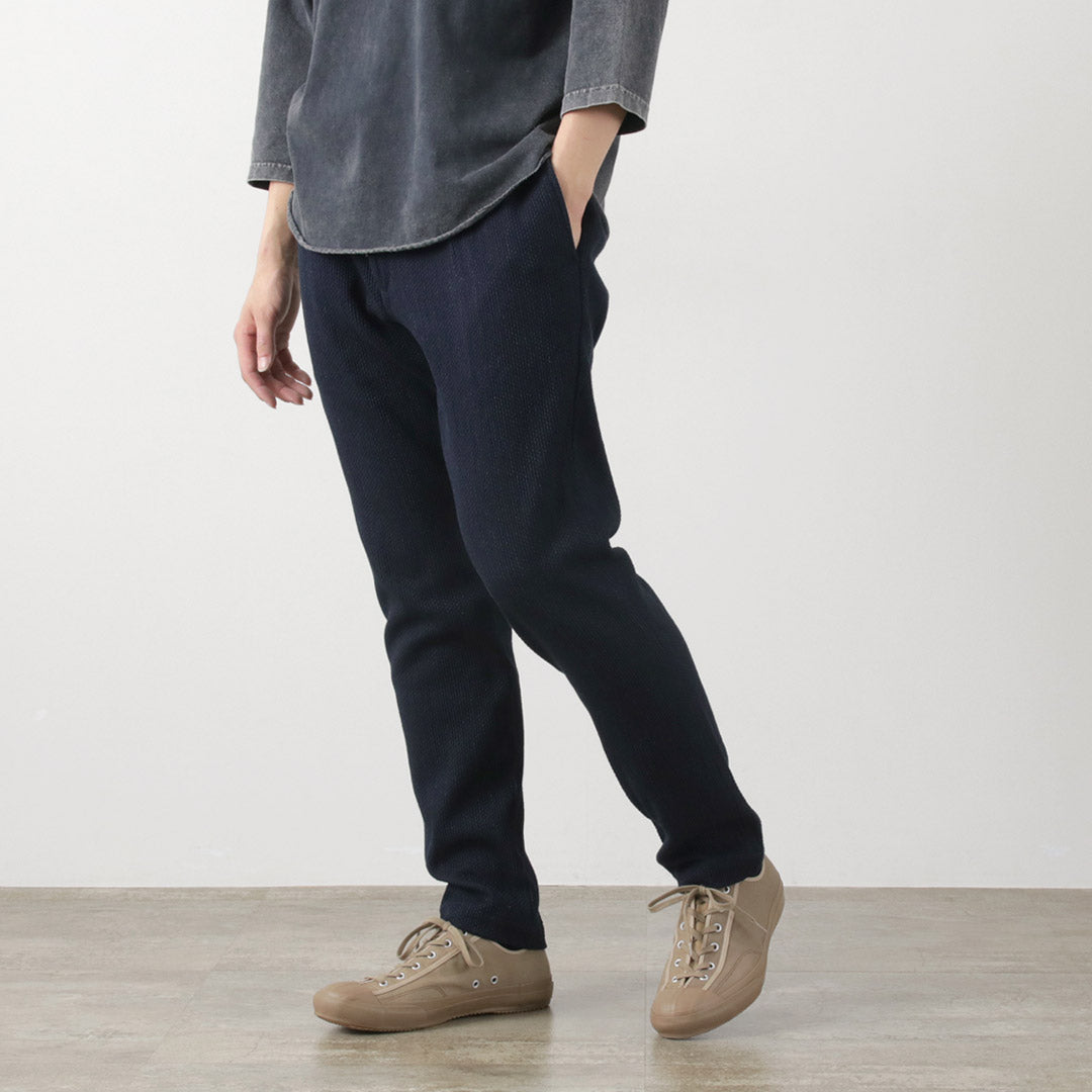 JAPAN BLUE JEANS(ジャパンブルージーンズ) 刺子 イージーテーパードパンツ