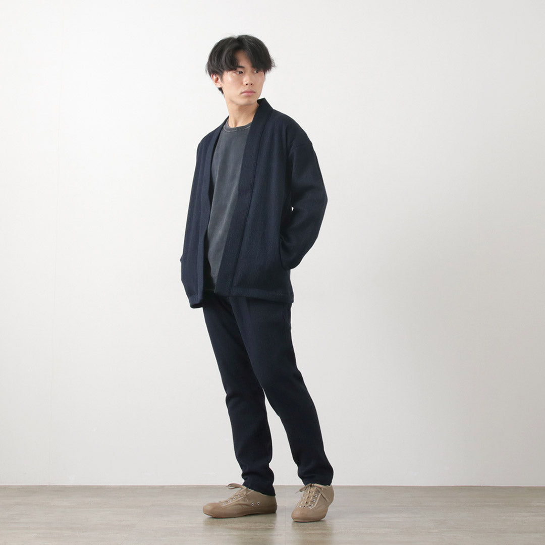 JAPAN BLUE JEANS(ジャパンブルージーンズ) 刺子 イージーテーパードパンツ
