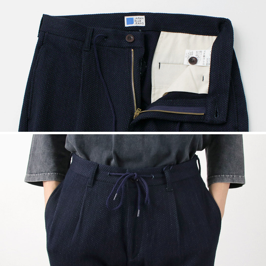 JAPAN BLUE JEANS(ジャパンブルージーンズ) 刺子 イージーテーパードパンツ