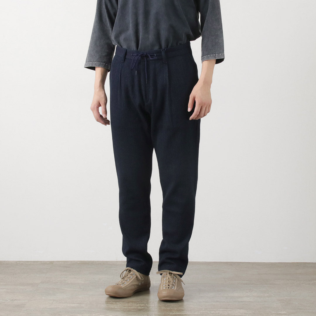JAPAN BLUE JEANS(ジャパンブルージーンズ) 刺子 イージーテーパードパンツ