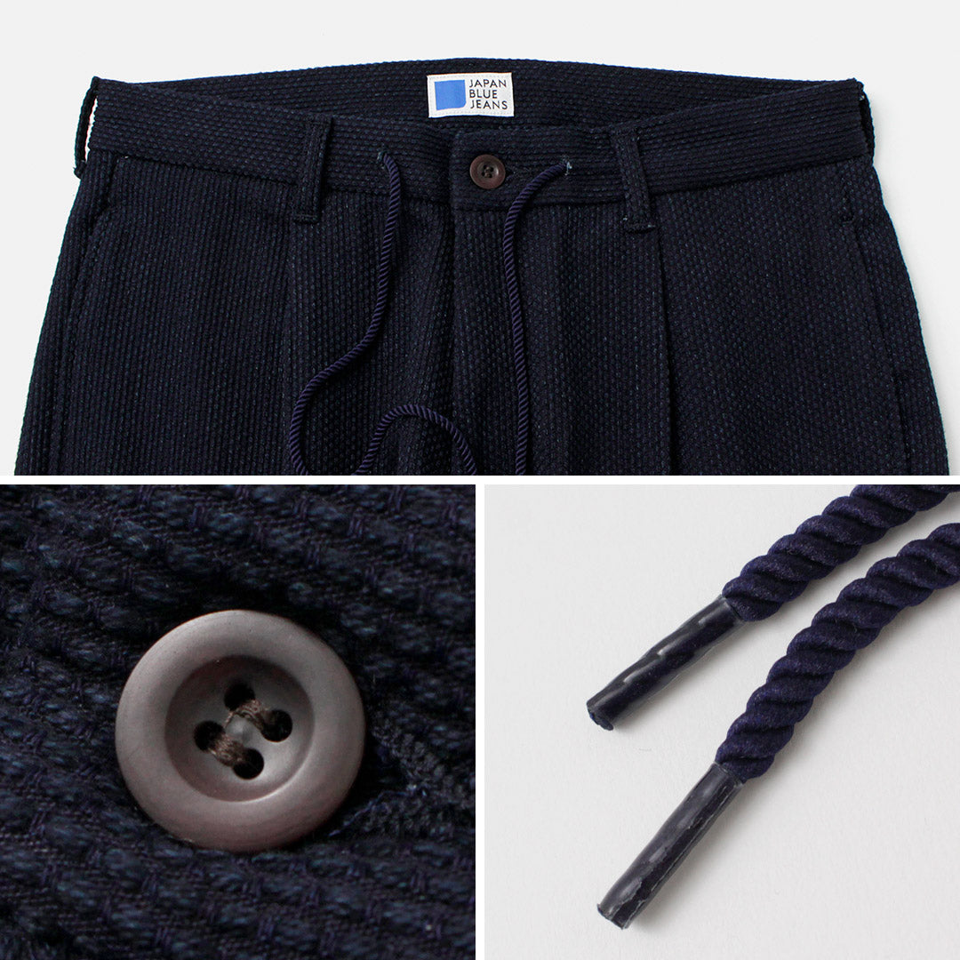 JAPAN BLUE JEANS(ジャパンブルージーンズ) 刺子 イージーテーパードパンツ