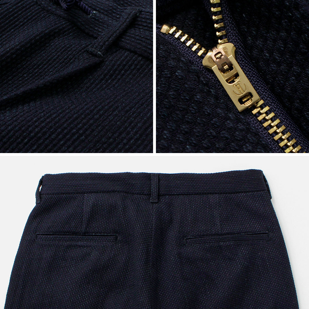 JAPAN BLUE JEANS(ジャパンブルージーンズ) 刺子 イージーテーパードパンツ