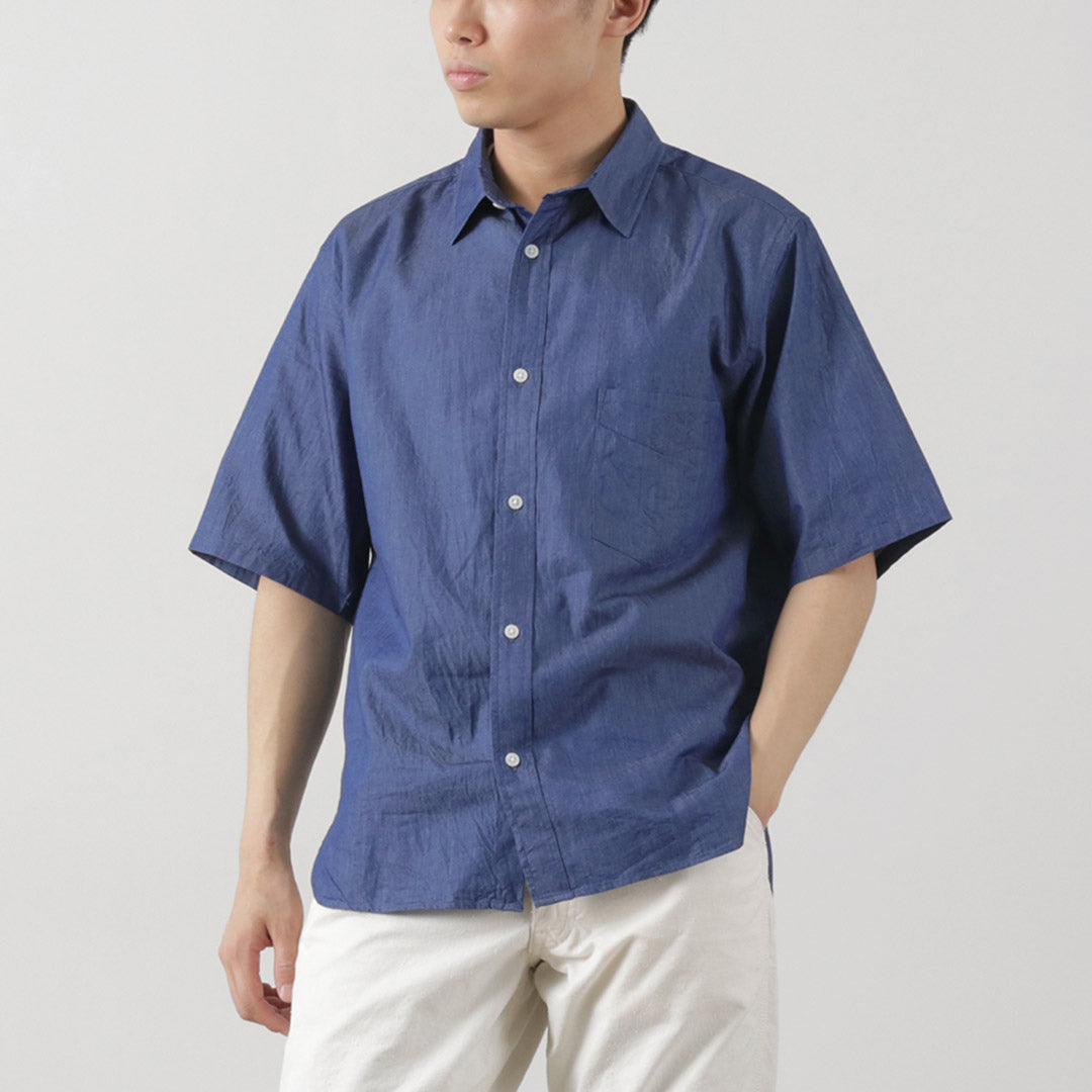 【50%OFF】JAPAN BLUE JEANS(ジャパンブルージーンズ) 3ozデニム ショートスリーブシャツ