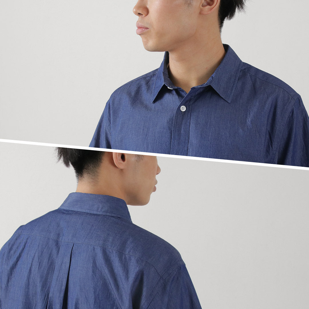 【50%OFF】JAPAN BLUE JEANS(ジャパンブルージーンズ) 3ozデニム ショートスリーブシャツ