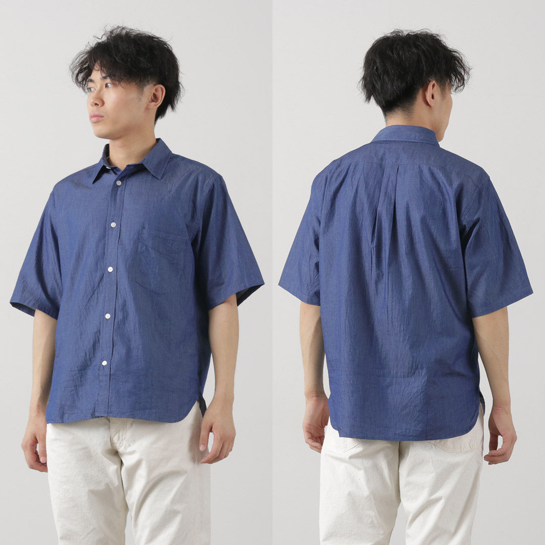 【50%OFF】JAPAN BLUE JEANS(ジャパンブルージーンズ) 3ozデニム ショートスリーブシャツ