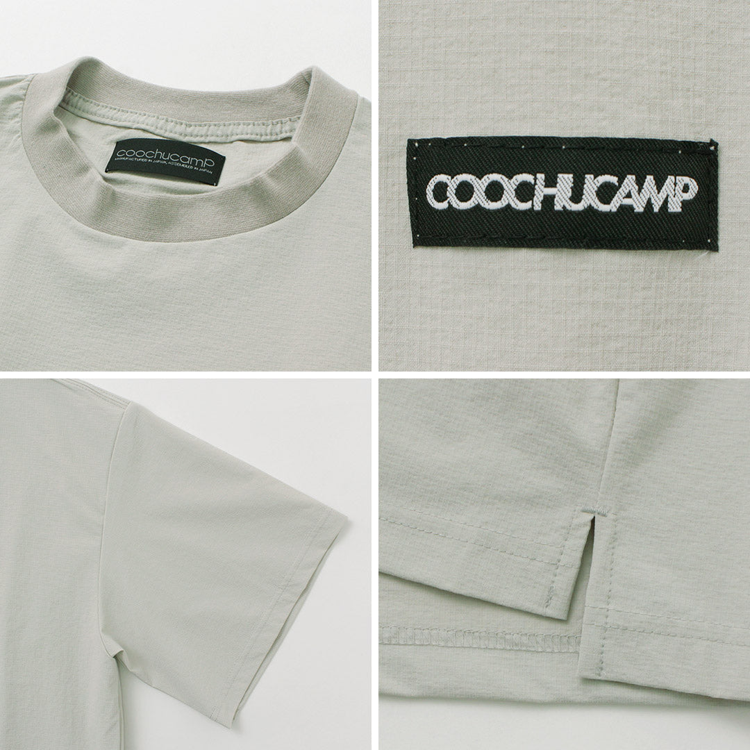 【50%OFF】COOCHUCAMP(クーチューキャンプ) HAPPY 4WAY リラックス Tシャツ