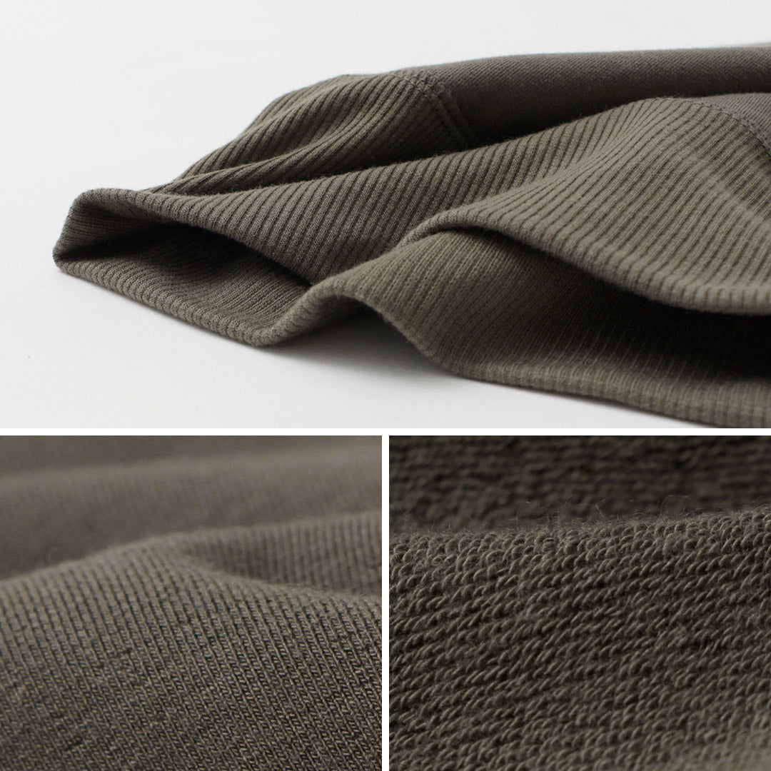 【50%OFF】MOC T(モクティー) テンセルストレッチ クルーネックスウェット