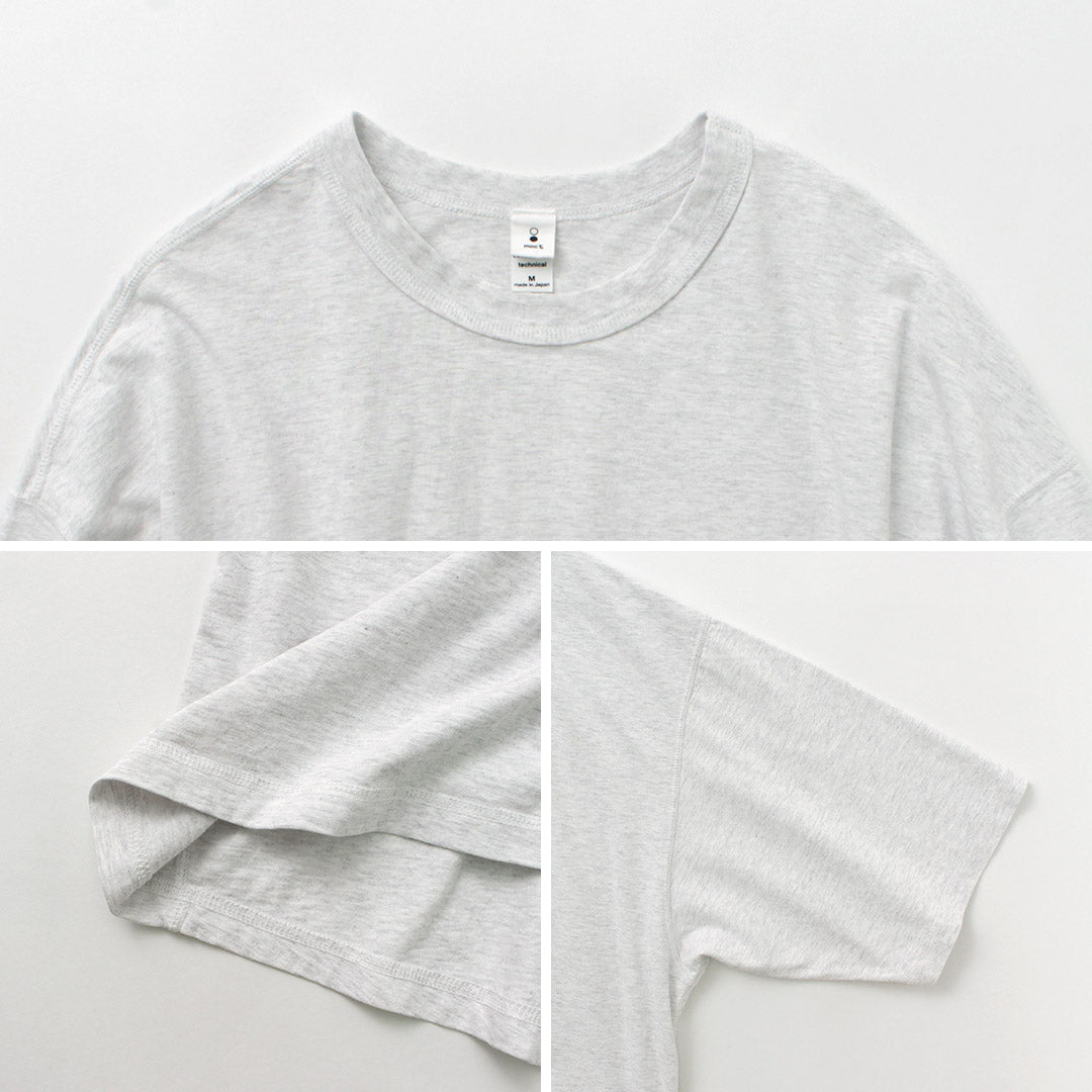 MOC T(モクティー) オーバーダイ クルーネック ビッグTシャツ