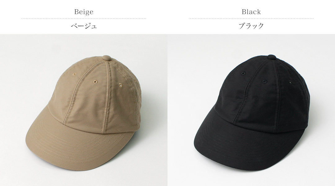【50%OFF】HICOSAKA(ヒコサカ) チノ ビッグバイザー 8パネルキャップ