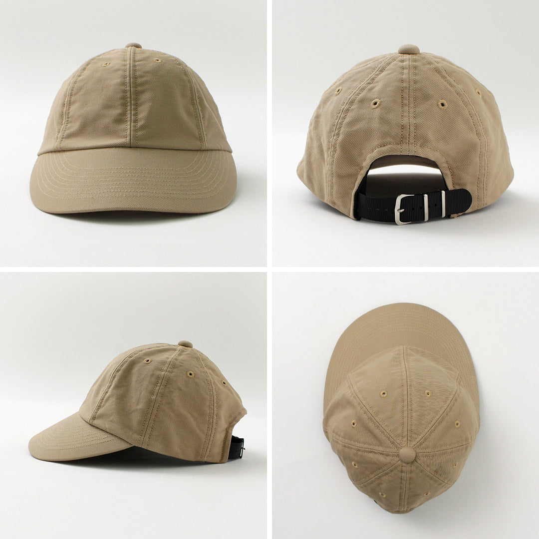 【50%OFF】HICOSAKA(ヒコサカ) チノ ビッグバイザー 8パネルキャップ